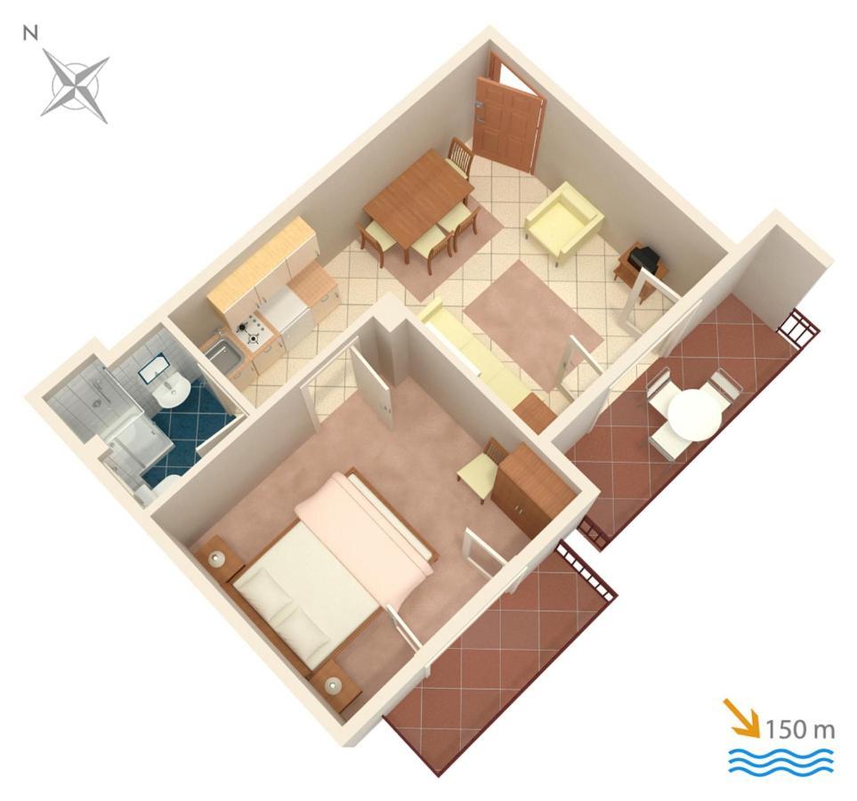 Apartments By The Sea Selce, Crikvenica - 2372 Dış mekan fotoğraf